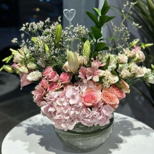 فازه ورد طبيعي