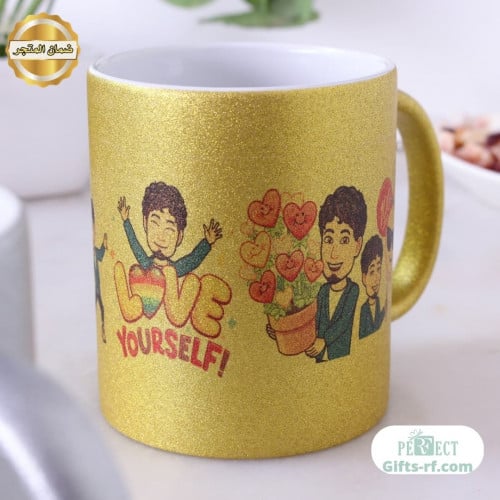 كوب قليتر ذهبي