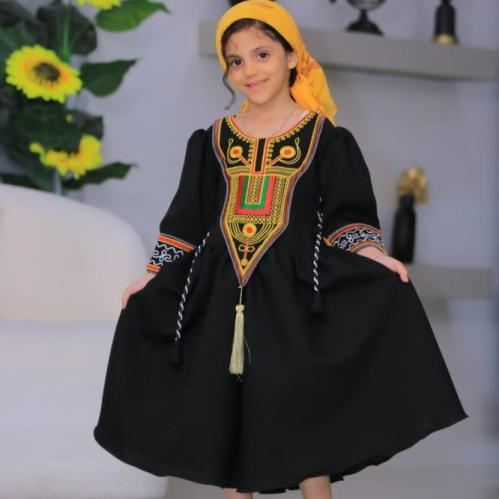 فستان اطفال يوم التأسيس