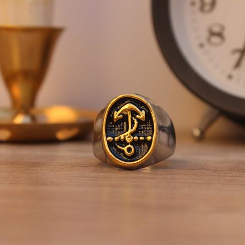 خاتم فضي وذهبي كهدية رجالية فخمة