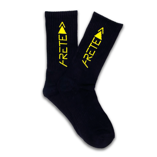 Black and Gold Socks
