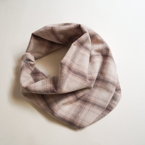 Double-layered Scarf : plaid