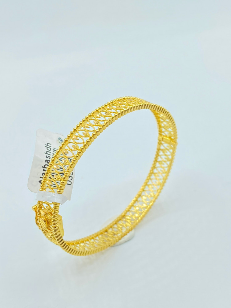 21k Gold Bracelet – Cleopatra Jewelers