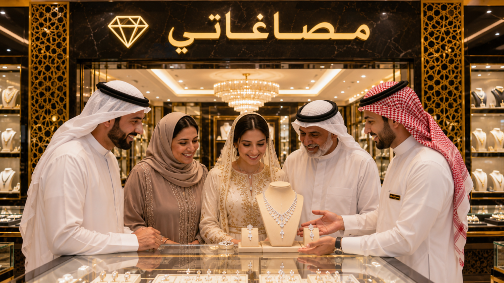 ألماس العروس الخليجية