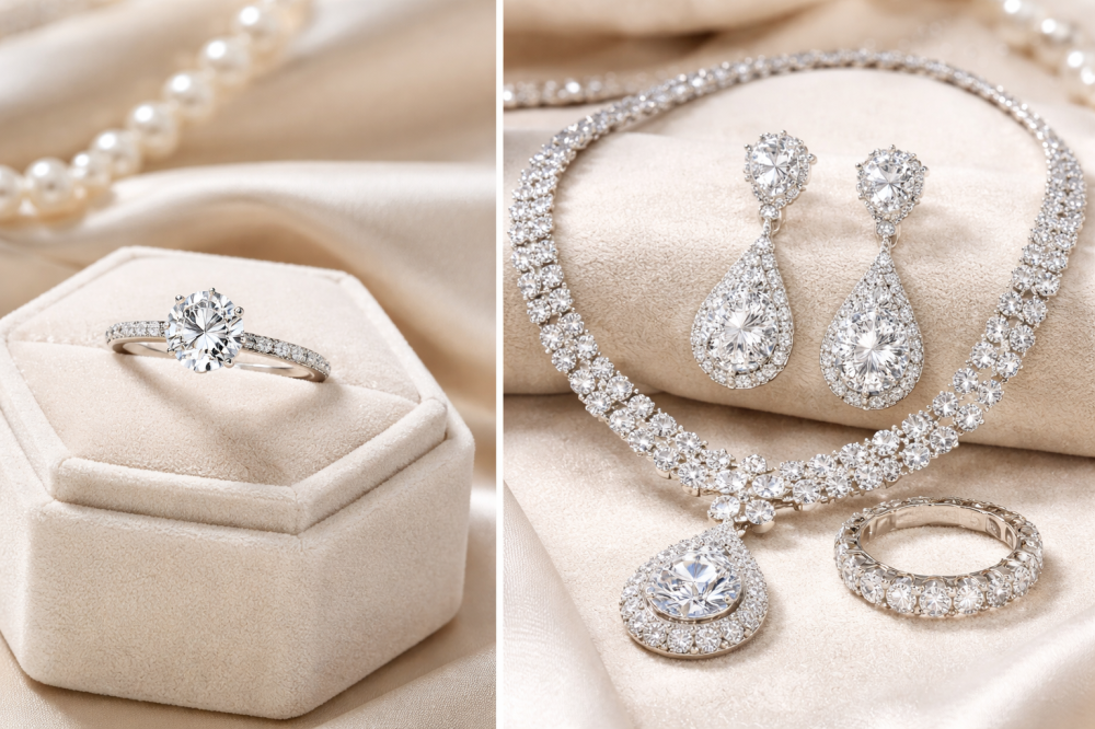 الألماس في الخطوبة والزواج