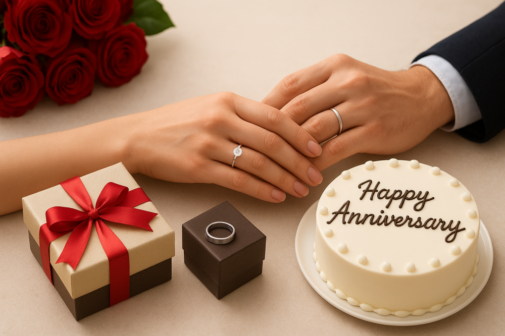 هدايا الألماس للذكرى السنوية للعروسين