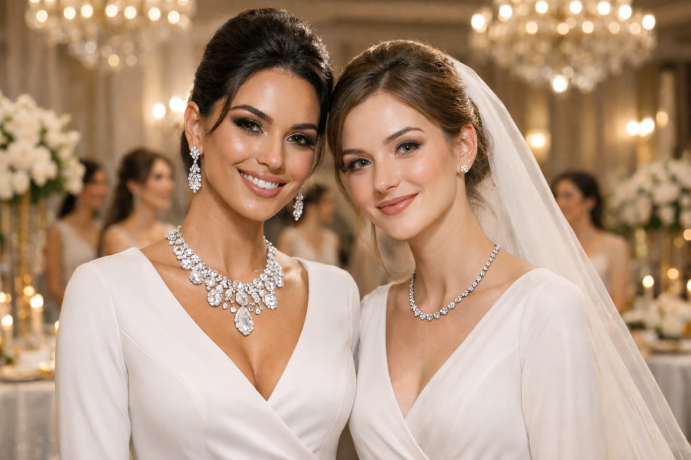 شبكات ألماس للعروس