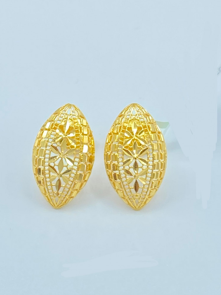 Amazon.com: CB Gold Jewelry 24k Gold Color Round Earrings Dubai Earrings  For Women African Party Wedding Gifts, (G158): Clothing, Shoes & Jewelry