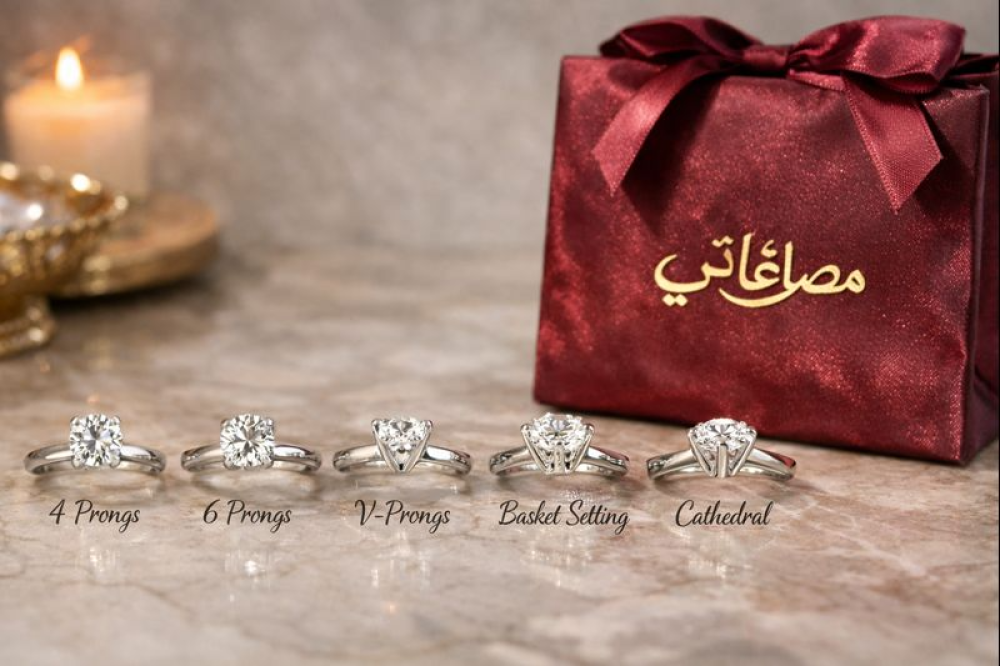 أنواع شوكات تثبيت الألماس: