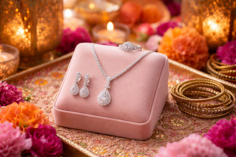 شبكات ألماس مثالية لحفلات الخطوبة الصغيرة