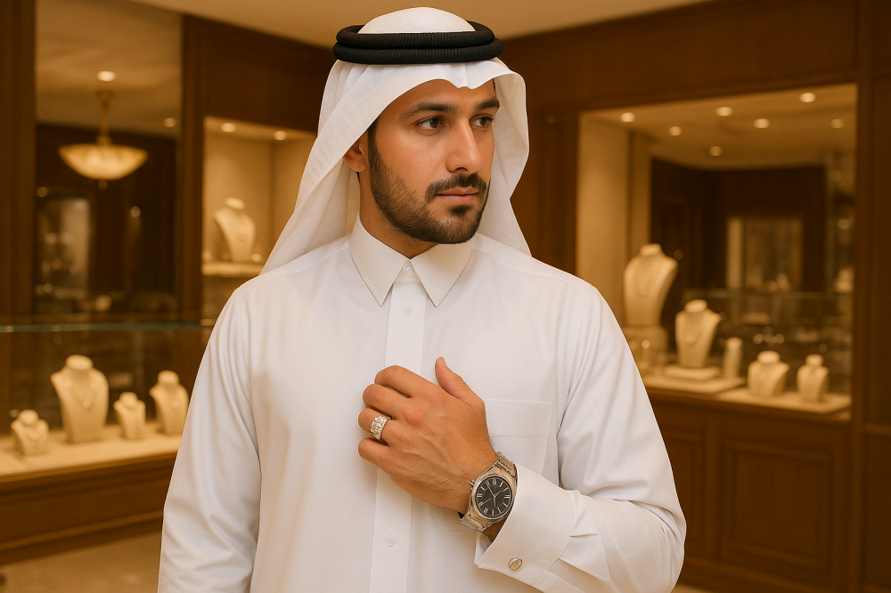 الألماس الرجالي: تصاميم راقية لهدايا تعبّر عن الفخامة والذوق