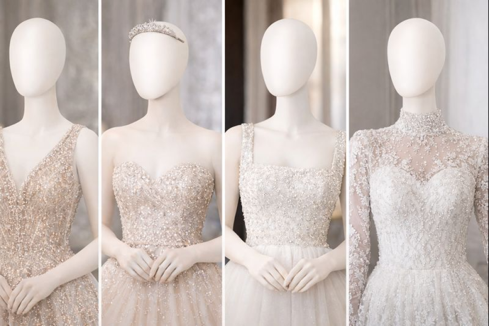 كيف تختارين شبكة ألماس تناسب فستان الخطوبة