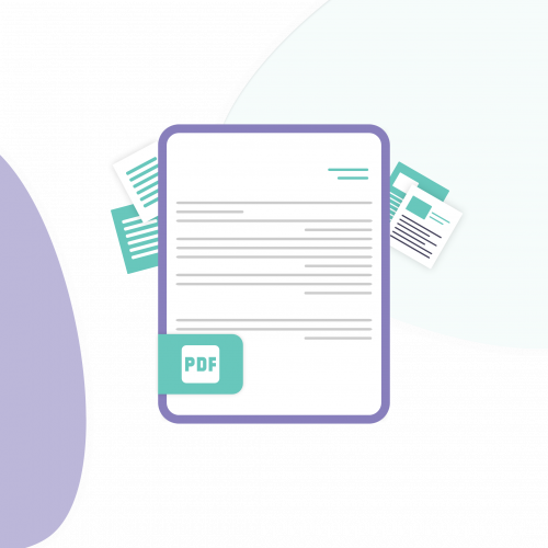 تصميم ملف PDF إلكتروني