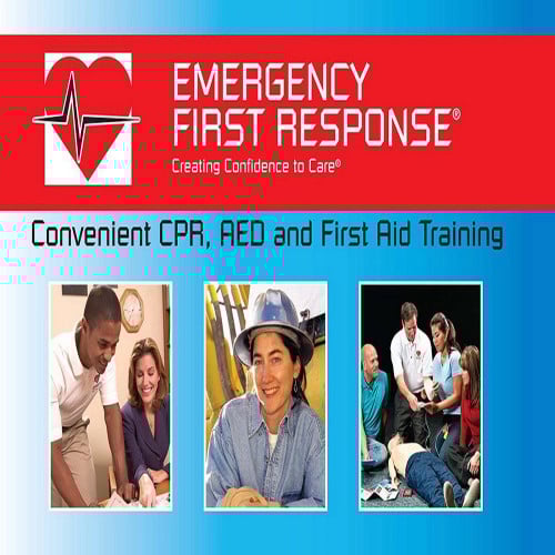 رسوم تدريب دورة الاستجابة الأولية للطوارئ كبار