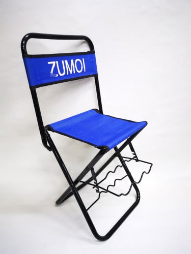 كرسي صيد مع قاعدة لتثبيت القصبات