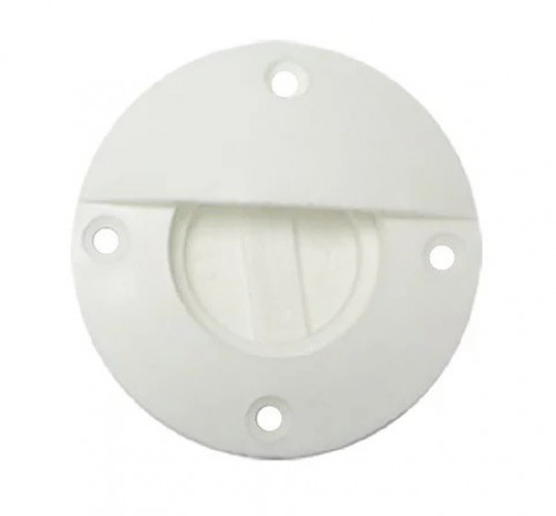 منفذ تصريف مع غطاء بلاستيك