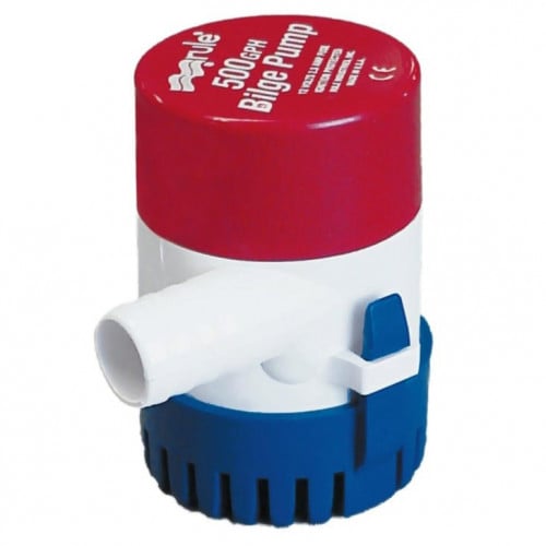 مضخة سحب مياه 24v 500GPH موديل rule 26D