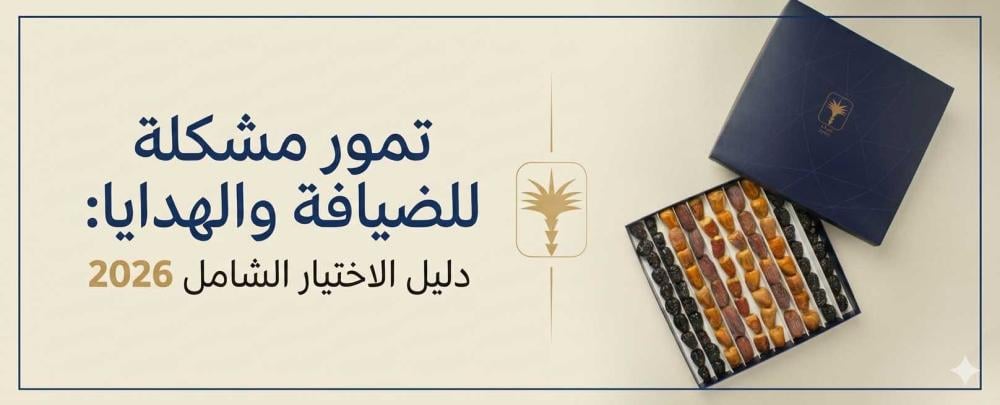 تمور مشكلة للضيافة والهدايا — دليل الاختيار الشامل 2026