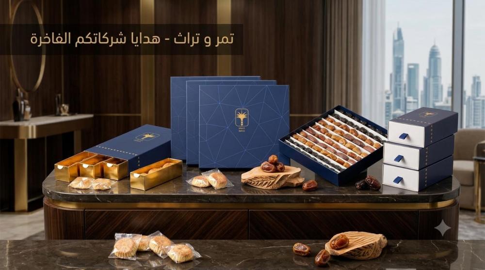 هدايا التمور الفاخرة للشركات — تمور المدينة المنورة لكل مناسبة مؤسسية