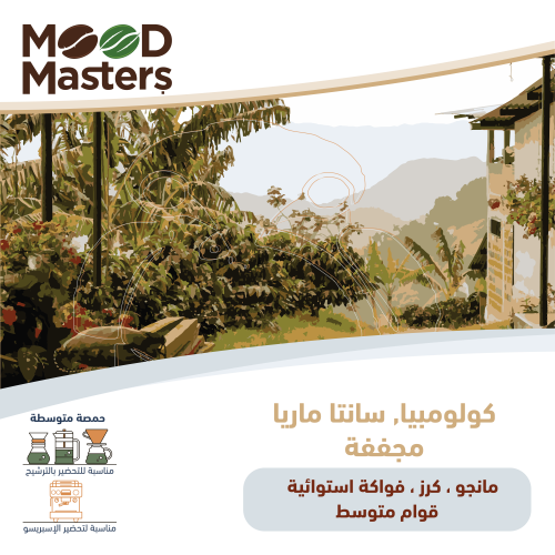 كولومبيا, سانتا ماريا, مجففة (250gm)