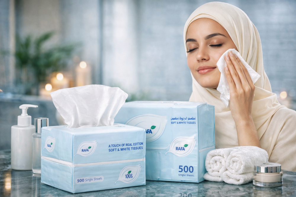 الدليل الشامل لاختيار أفضل مناديل وجه للبشرة الحساسة في السعودية