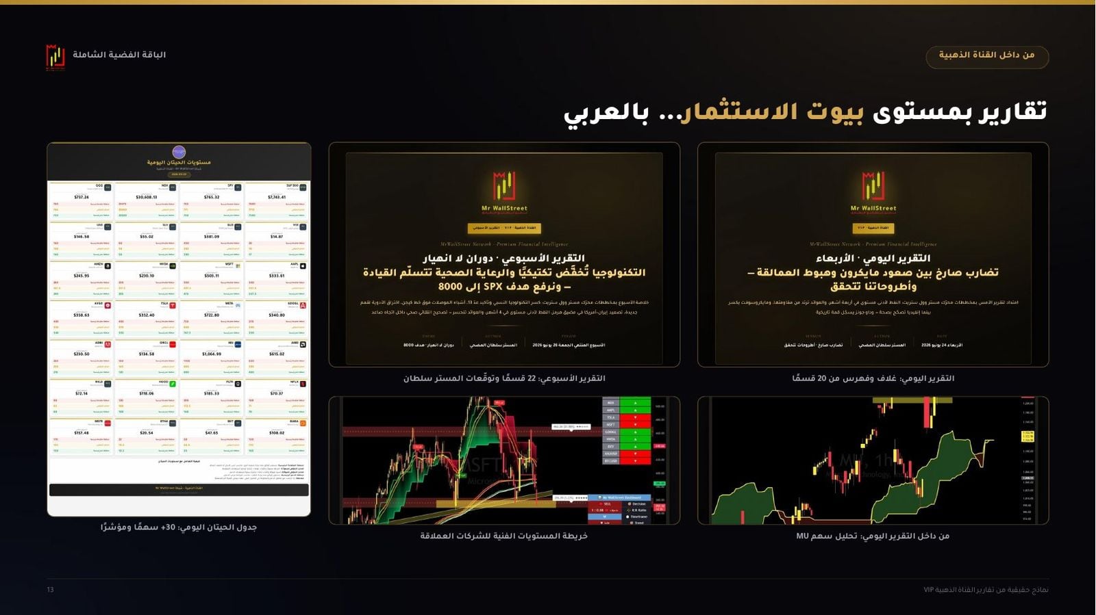 تقارير القناة الذهبية