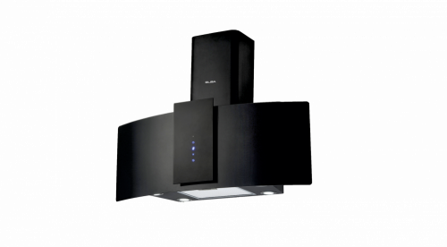 شفاط البا جداري اسود 90سم قوة 1100 (PCH3391TGB)