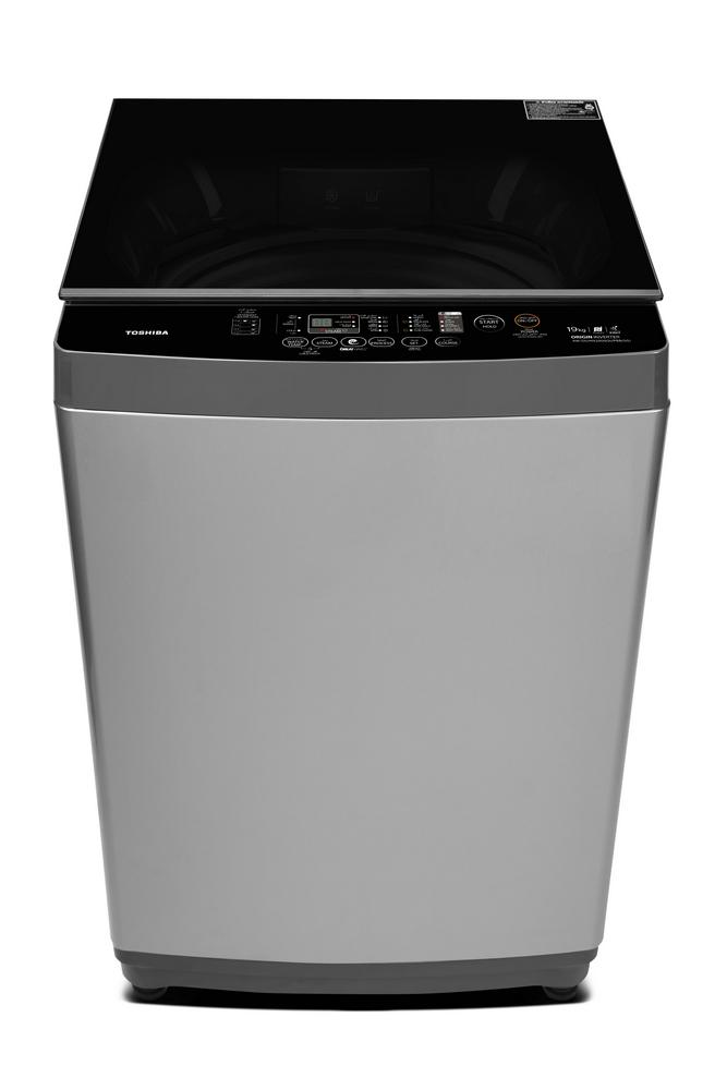 اوتوماتيك فتحة علوية لغسالة توشيبا 19 ك سلفر انفرتر (مضخة) كود الموديل : AW-DUHN2000QUPBB(SG)