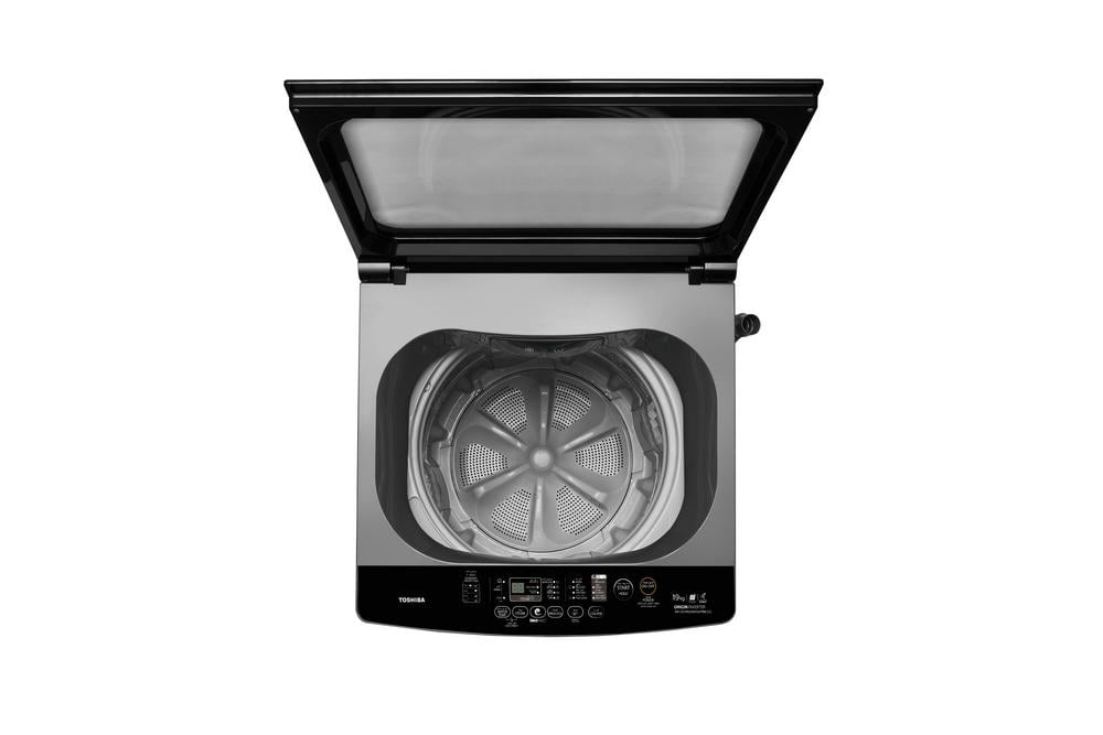 اوتوماتيك فتحة علوية لغسالة توشيبا 19 ك سلفر انفرتر (مضخة) كود الموديل : AW-DUHN2000QUPBB(SG)