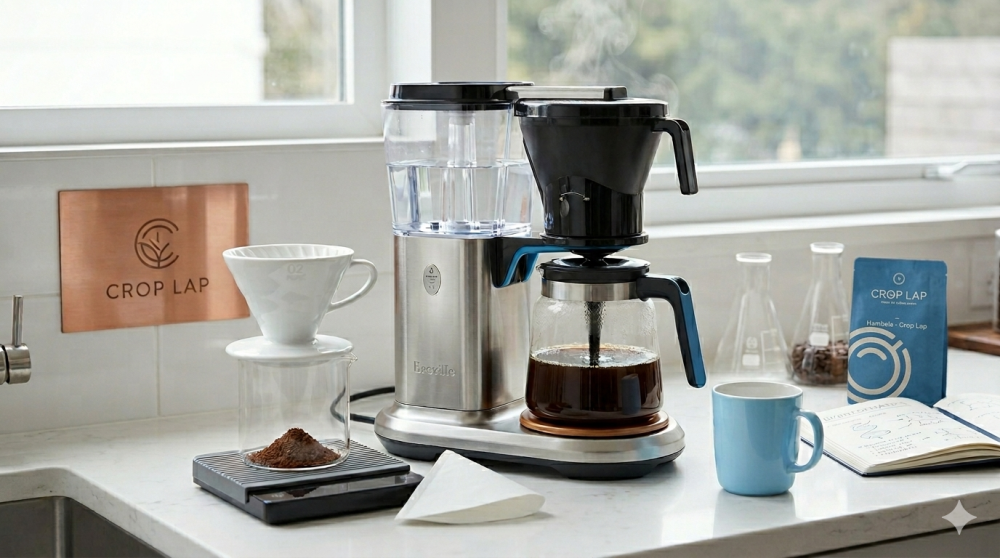 كيف تختار أفضل ماكينة قهوة مقطرة ؟ دليل محمصة كروب Crop Lap التقني المبسط