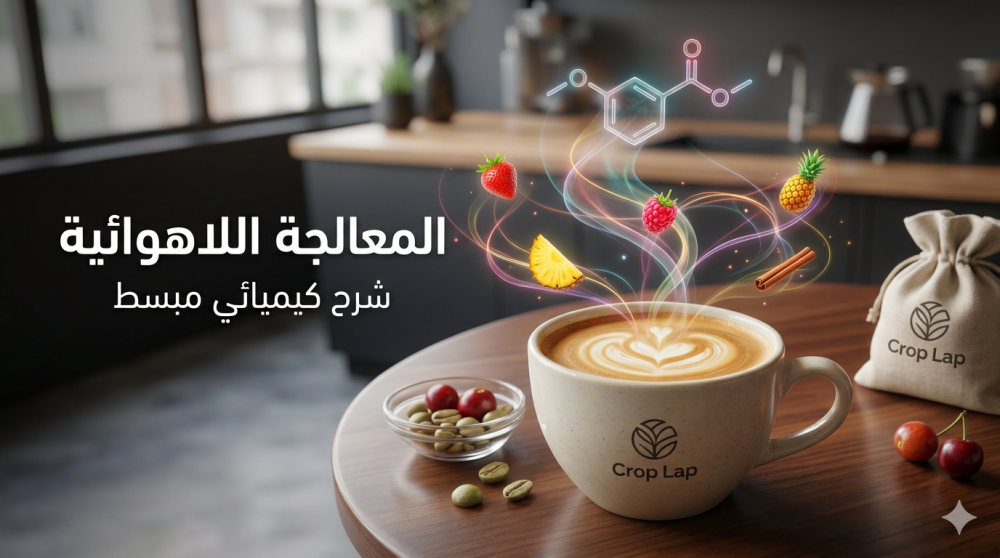 المعالجة اللاهوائية (Anaerobic): العلم الذي يمنح قهوتك طعم الفاكهة