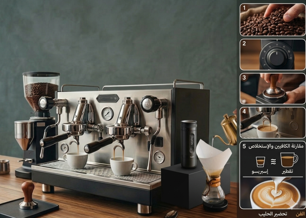 أيهما يحتوي على كافيين أكثر: الإسبريسو أم القهوة المقطرة؟ الدليل الكامل من محمصة كروب لاب