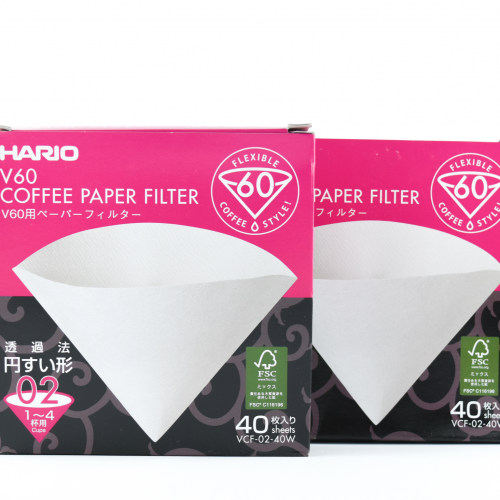 فلاتر هاريو اليابانية مقاس 02 (40 حبة)