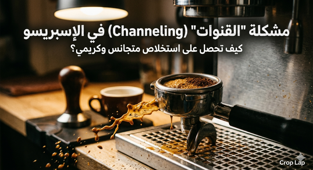 مشكلة "القنوات" (Channeling) في الإسبريسو: دليل الاحتراف لاستخلاص كريمي ومتجانس