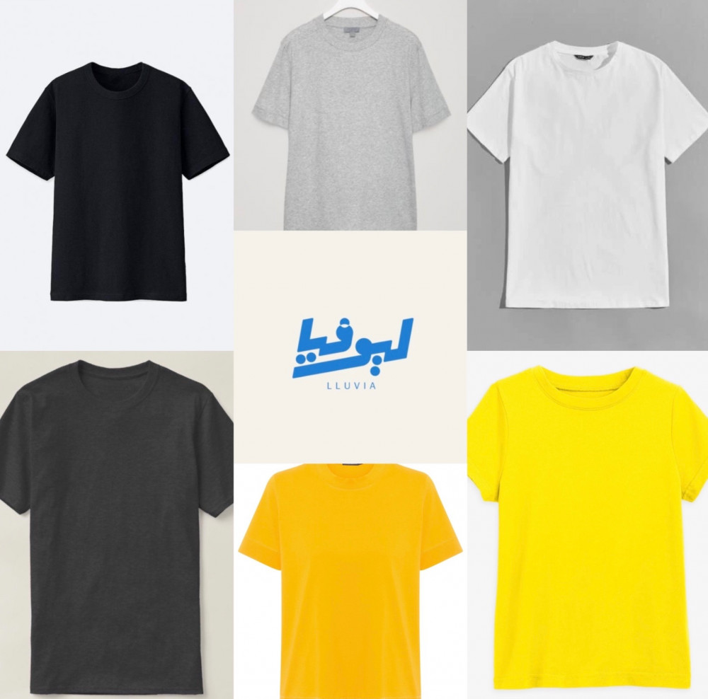 تيشيرت وحيد وحوله احبابه