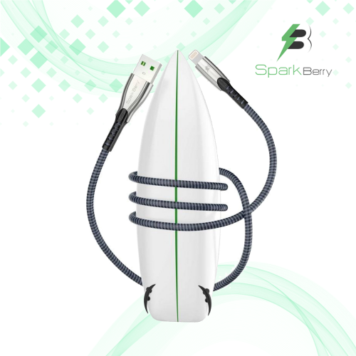 كيبل ايفون USB قماشي