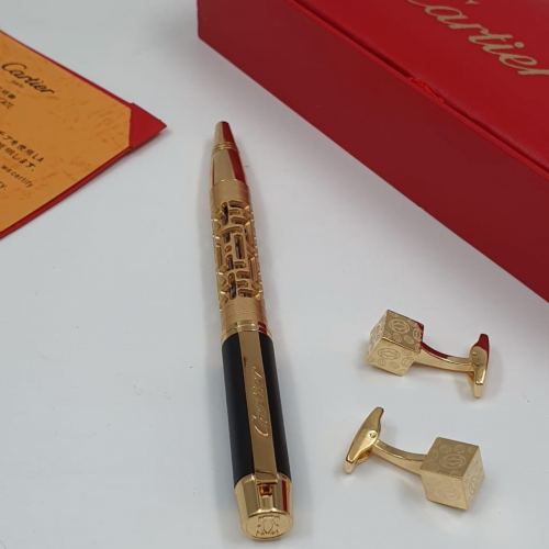 طقم قلم وكبك كارتير