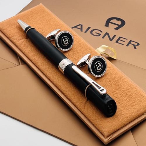 طقم قلم وكبك اقنر