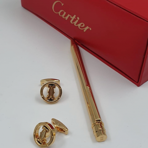 طقم قلم وكبك كارتير