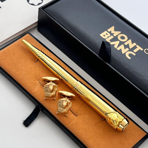 اطقم قلم وكبك مونت بلانك