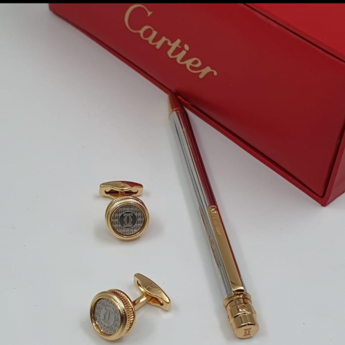 طقم قلم وكبك كارتير