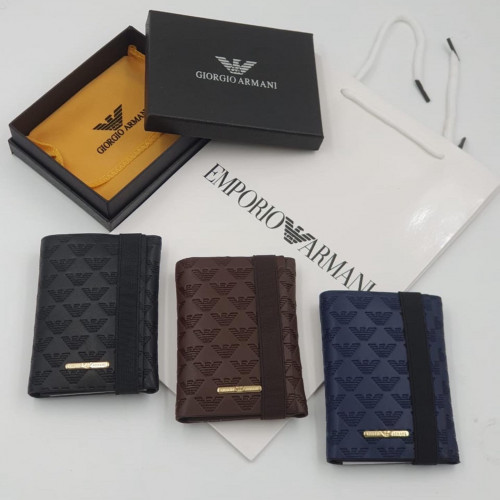 محفظة ارمني اللون الاسود