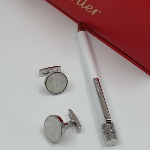 طقم قلم وكبك كارتير