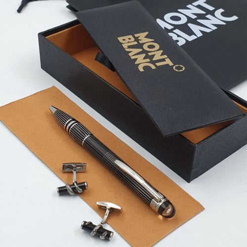 اطقم كبك وقلم مونت بلانك