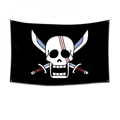 علم طاقم الشعر الأحمر شانكس