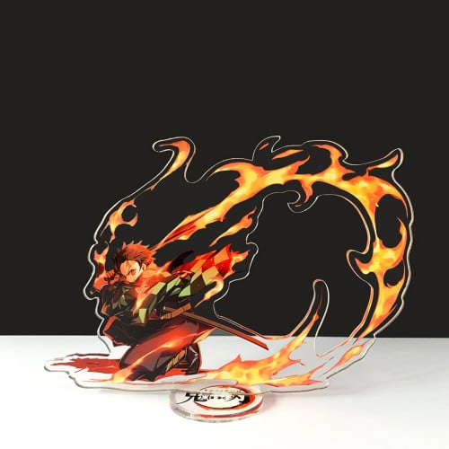 مجسم قاتل الشياطين اكريليك تانجيرو تنفس النار