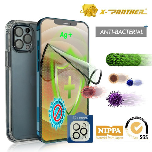 XPANTHERVIP - Invisible Shield Premium film + Antimicrobial Screen Protector for iPhone