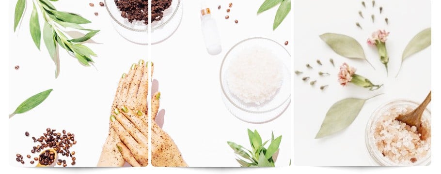 مقشر بالسكر اوالقهوة اوالبرتقال