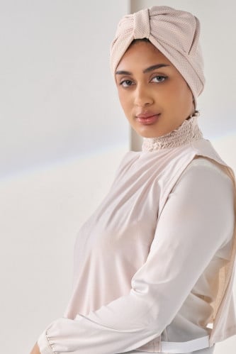 Neck cover - Tighten | dark beige - تألقي بأرقى وأجود الطرح