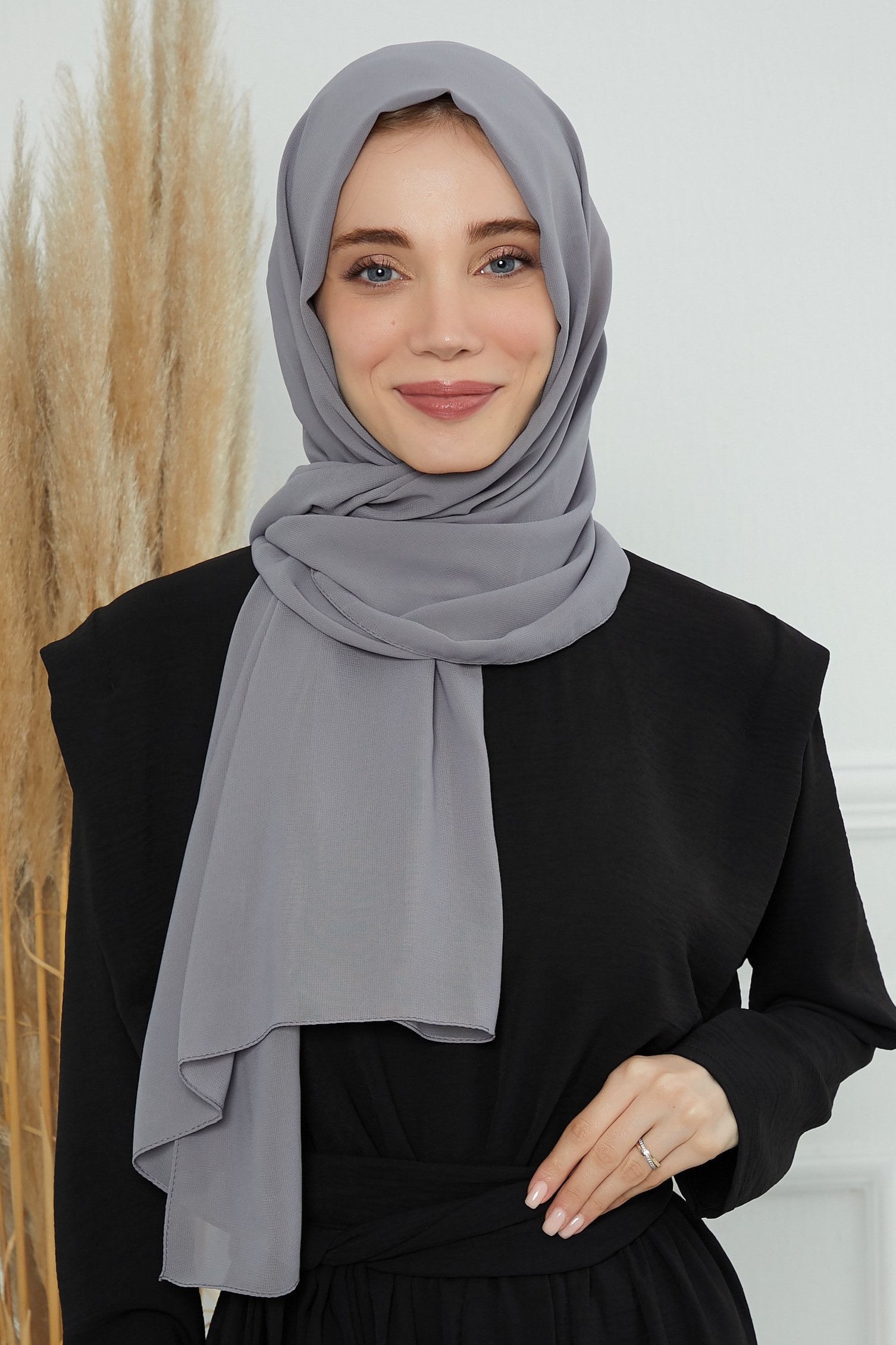 Laser hijab- grey